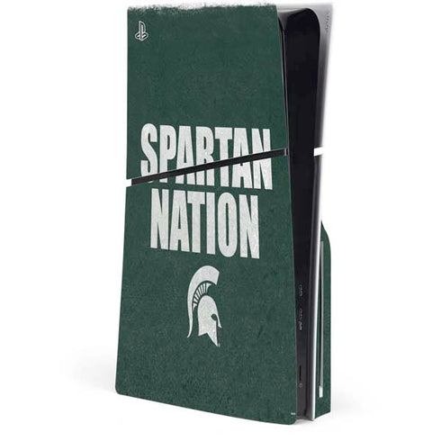 Michigan State University Spartans Nation PlayStation PS5 Skins